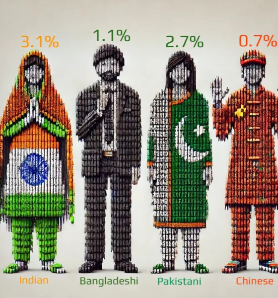 Rise of asian wthnic groups in the uk